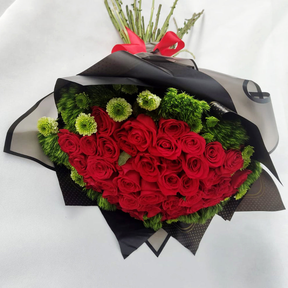 Ramo de 48 Rosas Rojas