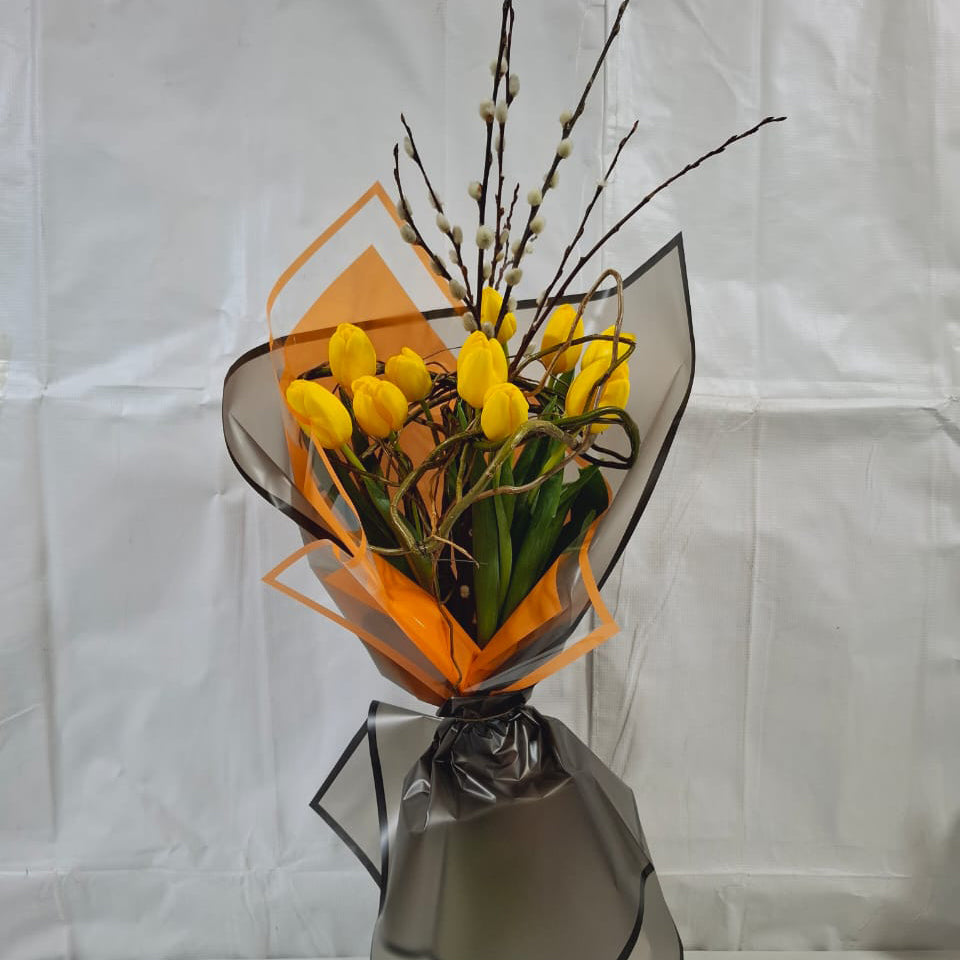 Ramo de Tulipanes Amarillos