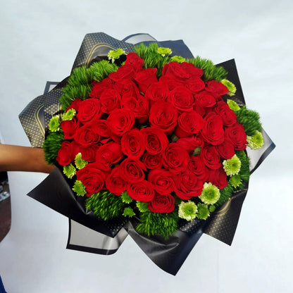 Ramo de 48 Rosas Rojas